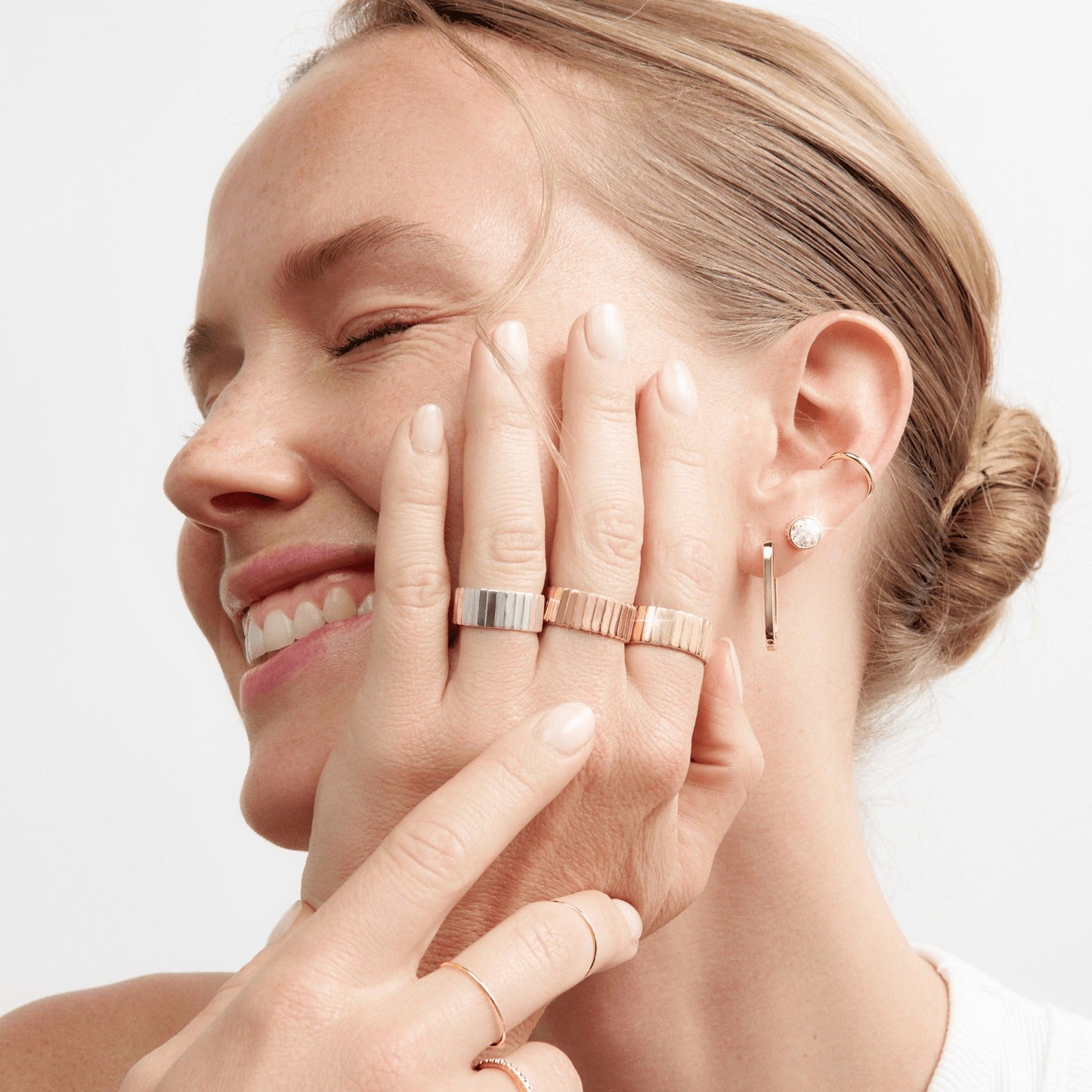 XXL Lab Grown Diamond Bezel Studs