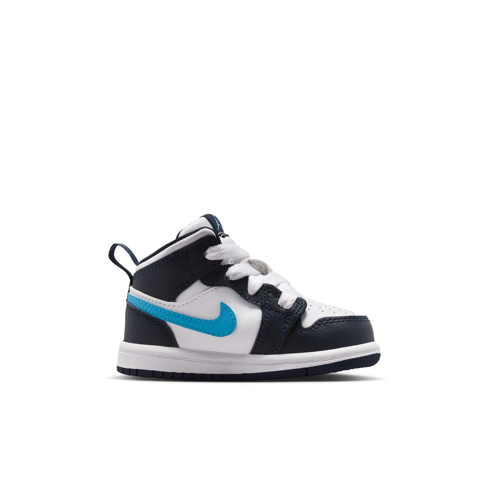 Air Jordan 1 Mid TD (Obsidian/DK Powder/White)