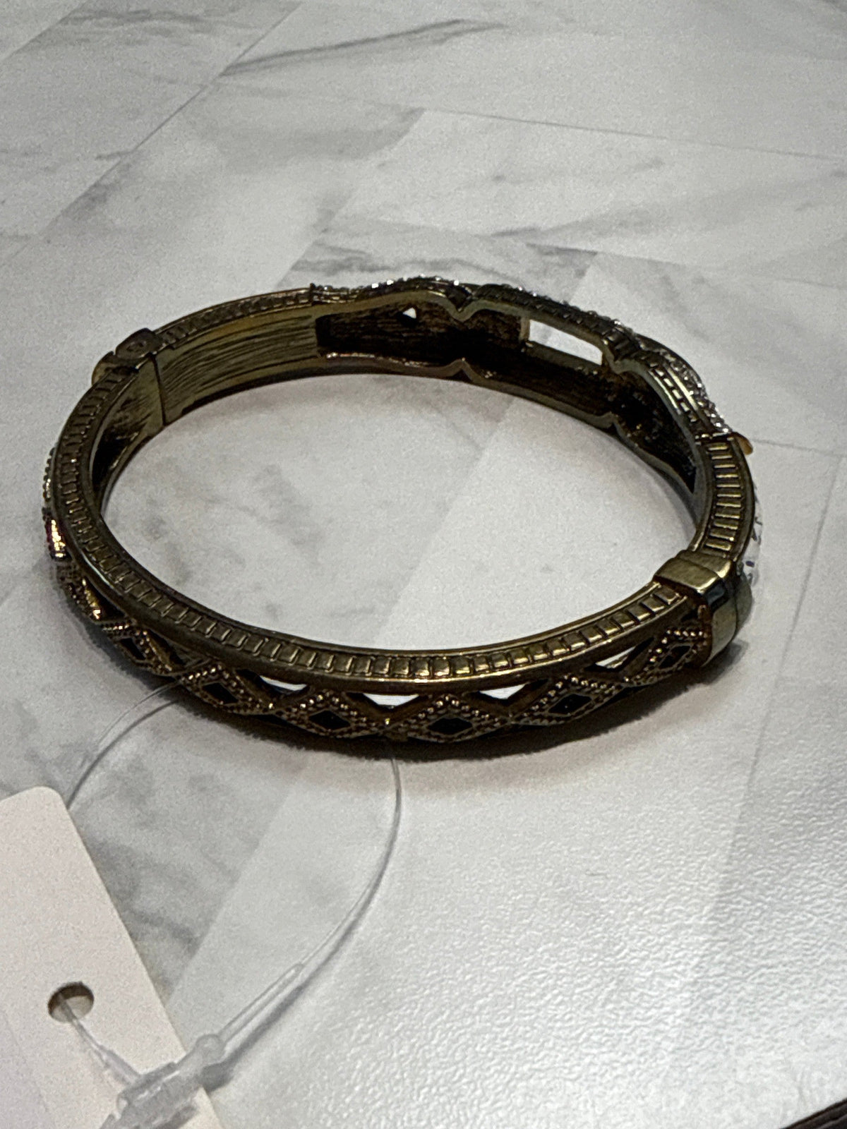 Heidi Daus Gold Hinge Bracelet