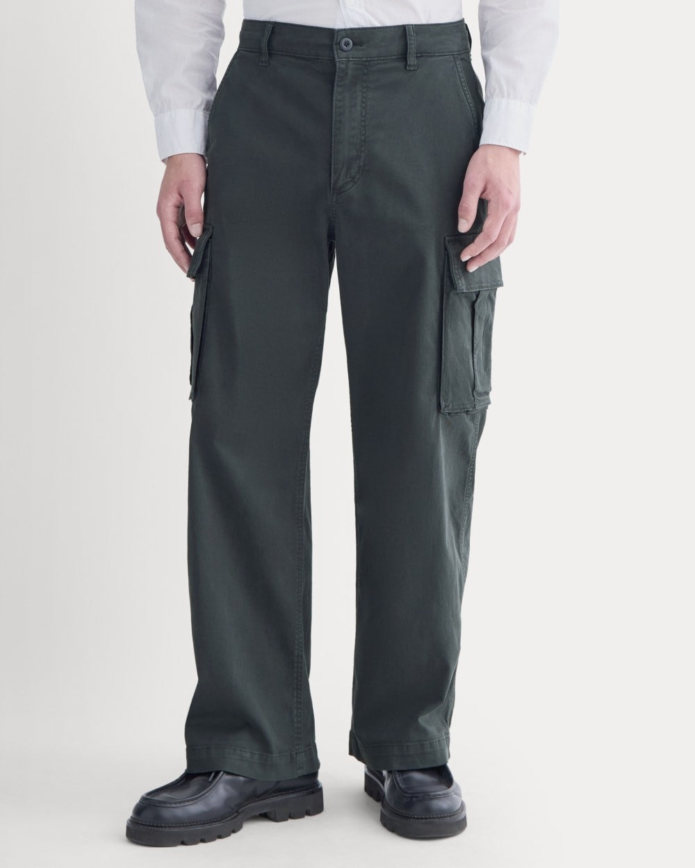 '90s Baggy Cargo Pant | Washed Black