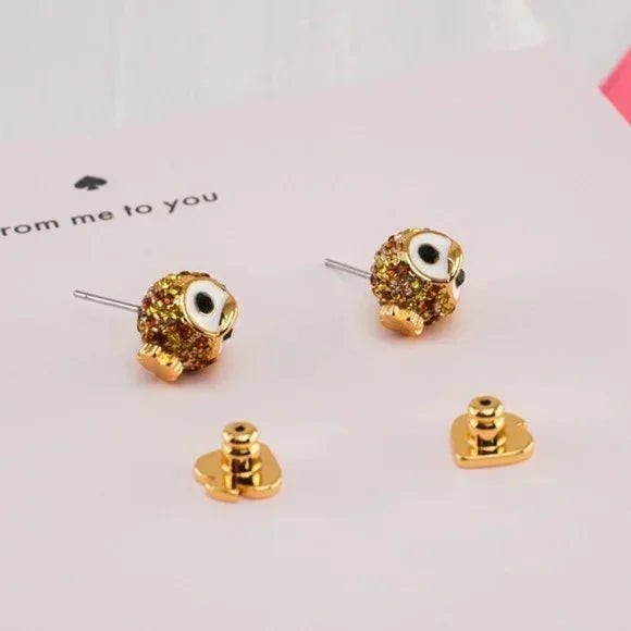 Kate Spade Night Sky Crystal Stud Earrings Brand New with Dust Bag