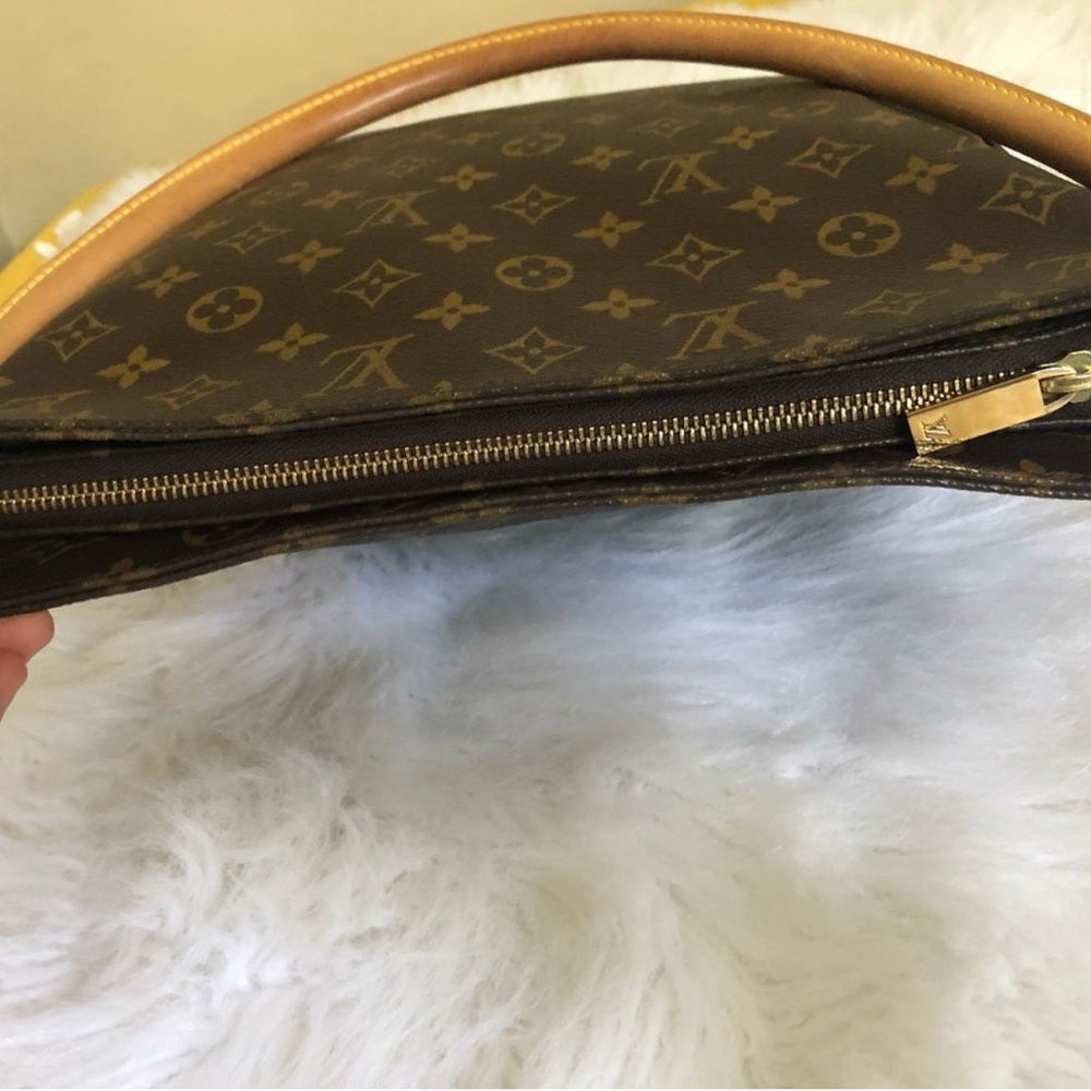 Louis Vuitton Brown and Tan Monogram Tote