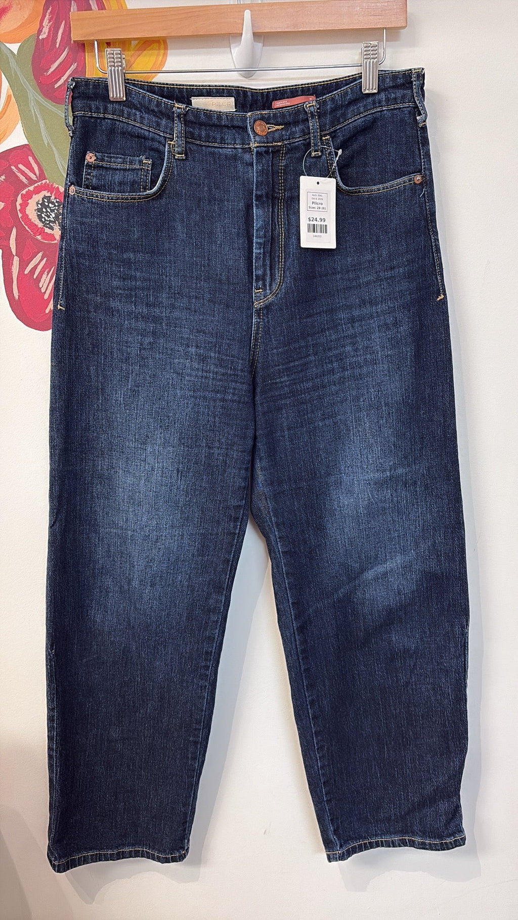 Pilcro Anthropologie 26" Inseam Jeans, 28 (6)