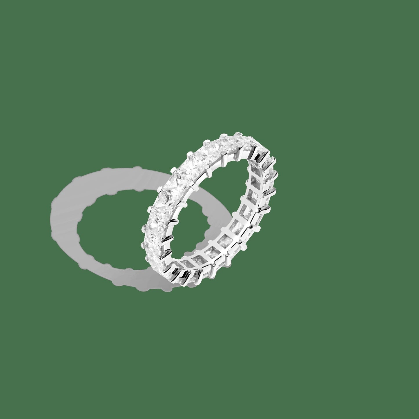 XL Princess Cut Diamond Ring