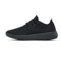 Women's Wool Runner Mizzle - True Black (Black Sole)