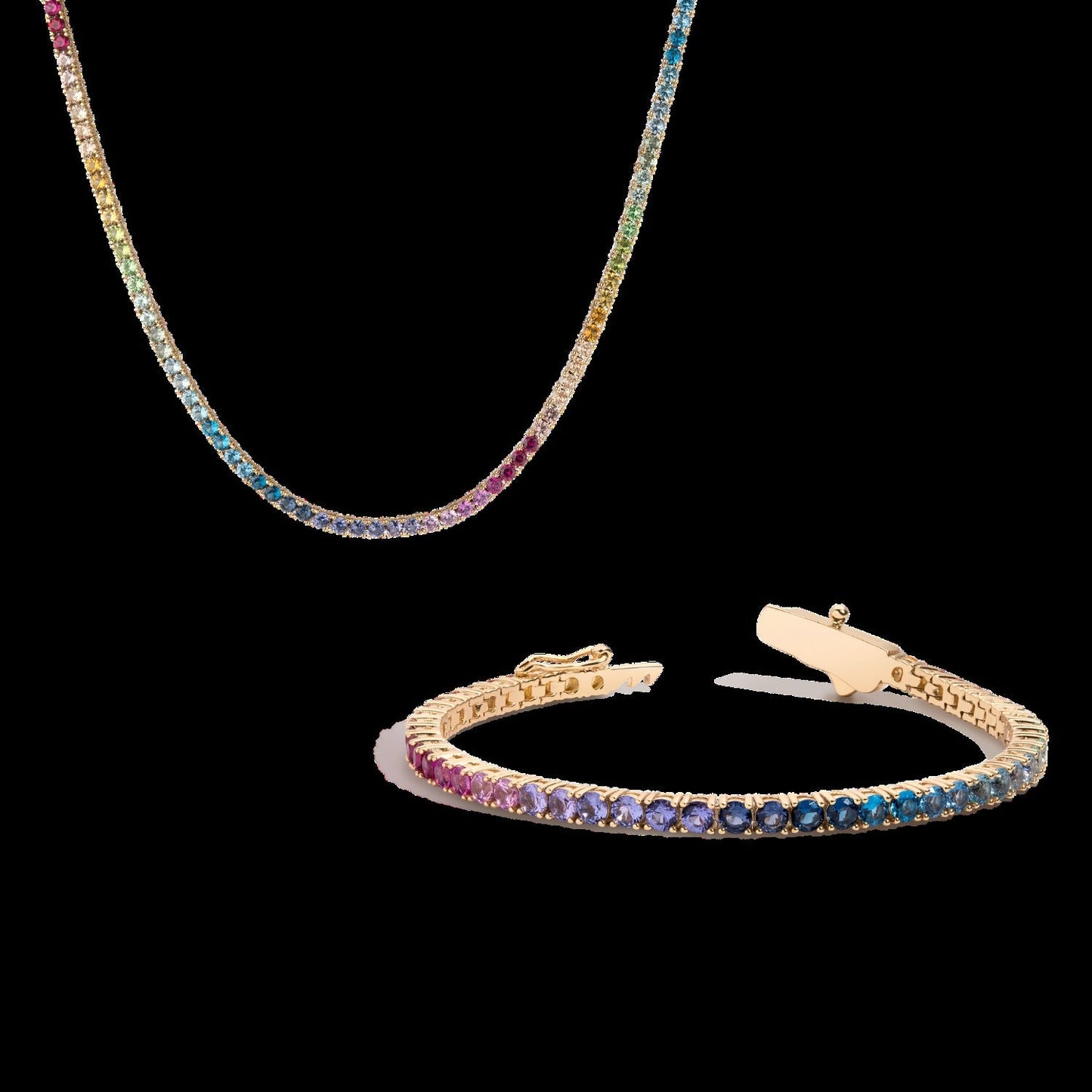 Rainbow Tennis Set