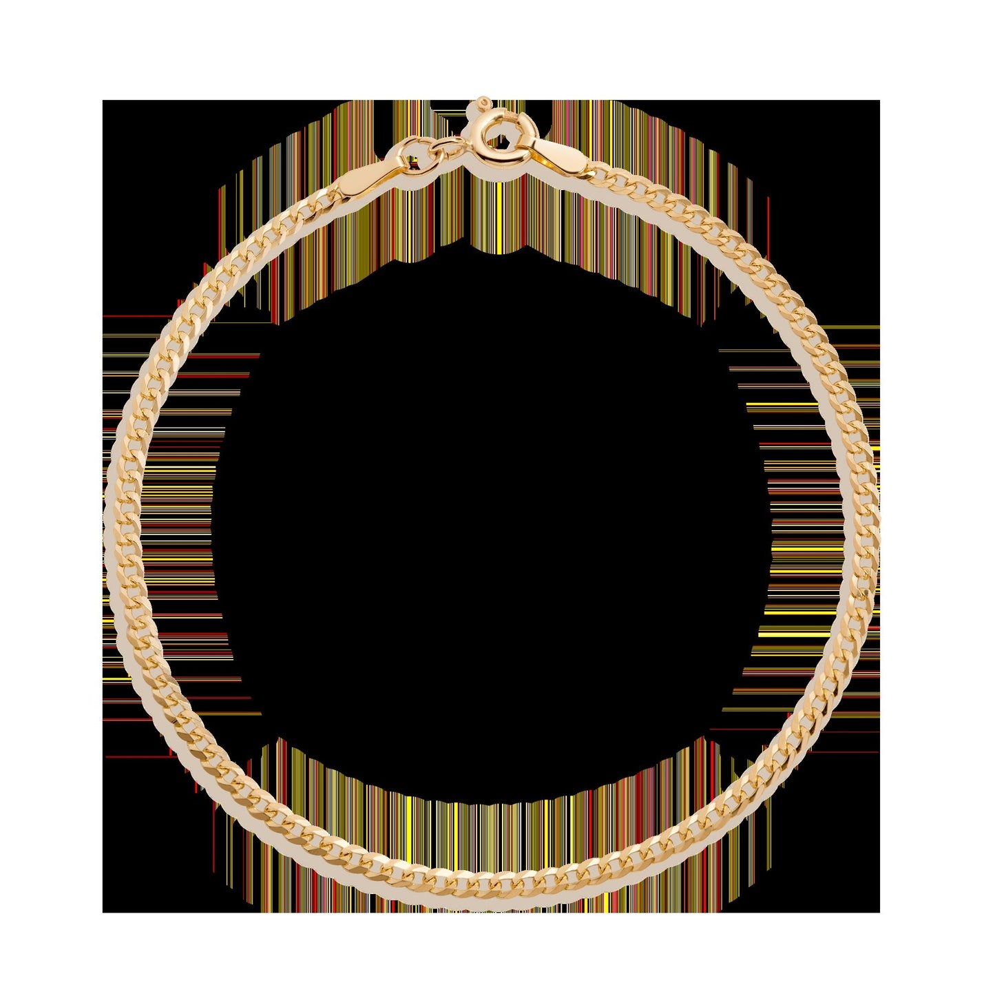 Small Cuban Chain Bracelet