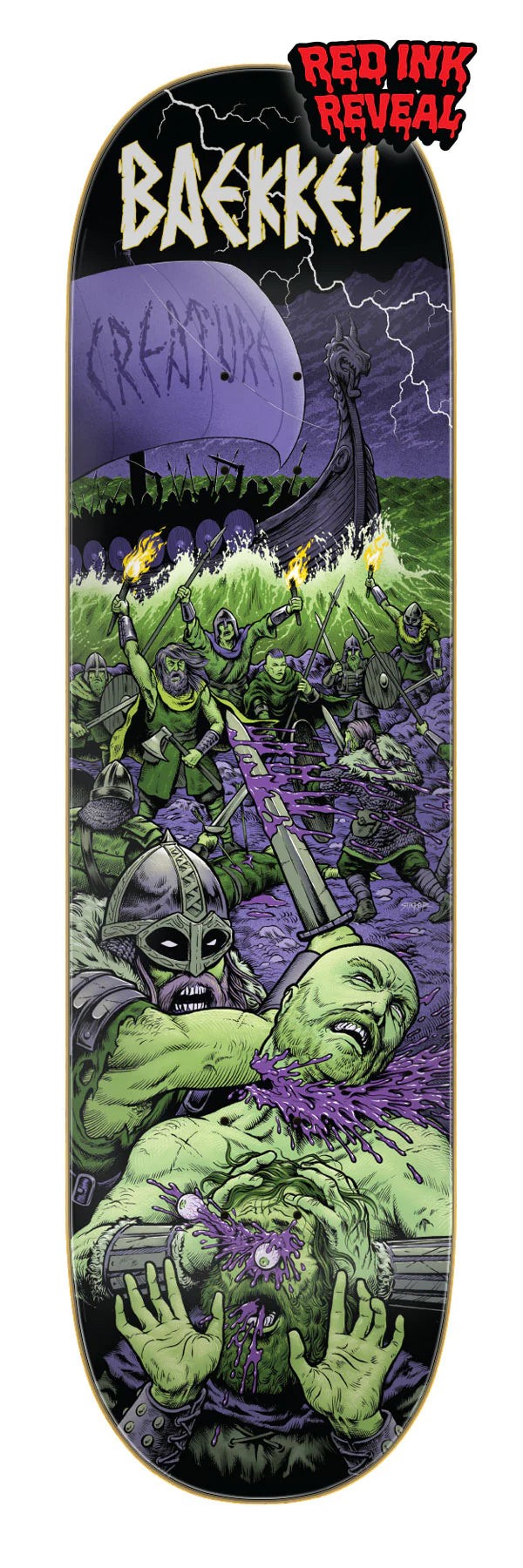 CREATURE - VX DECK BAEKKEL WARRIORS 8.6 X 32.11