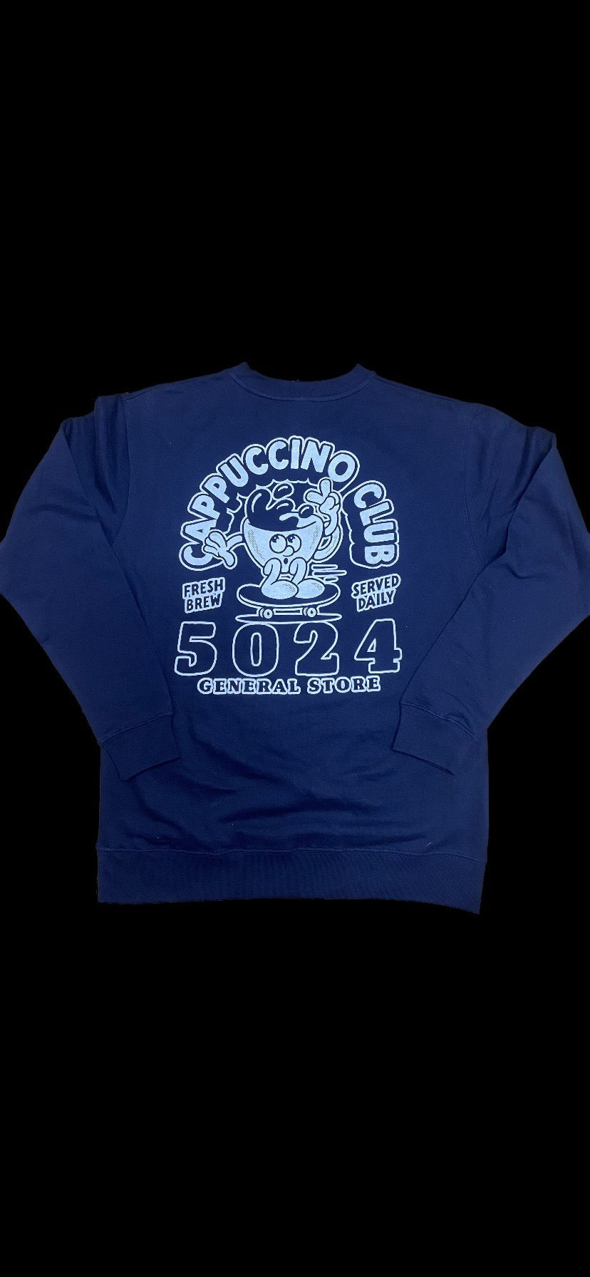 5024 Cappuccino Club Crew Neck