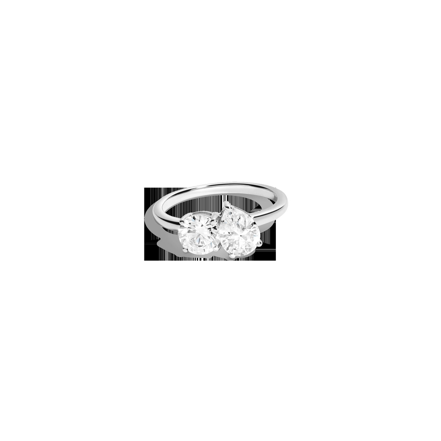 Lab Grown Diamond Toi et Moi Ring