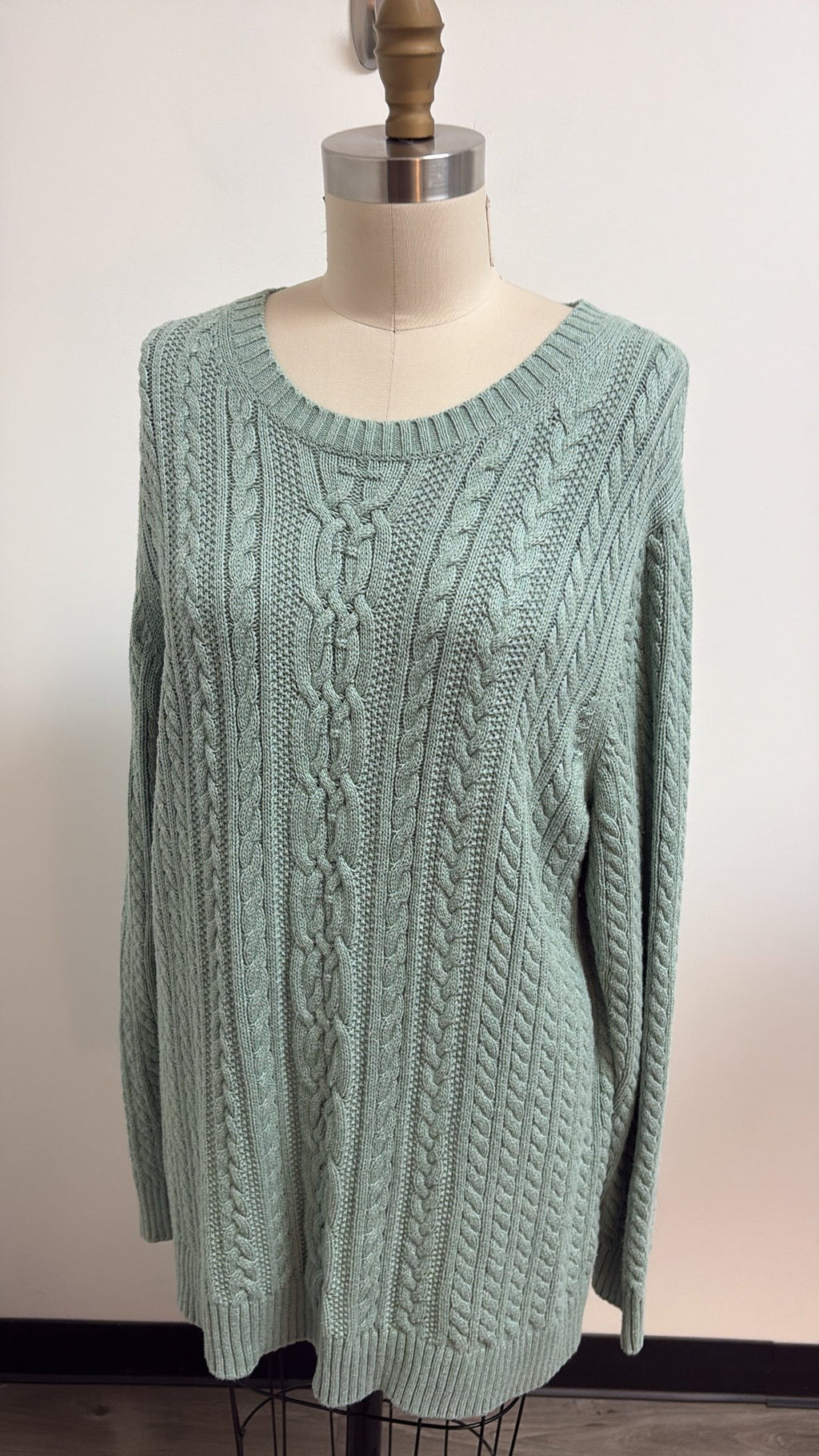 Amazon Essentials Green Sweater, XXL