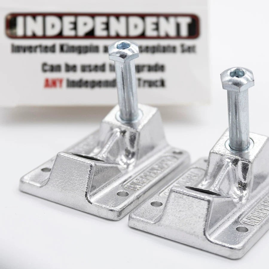 INDEPENDENT - INVERTED KING PIN BASEPLATE SET
