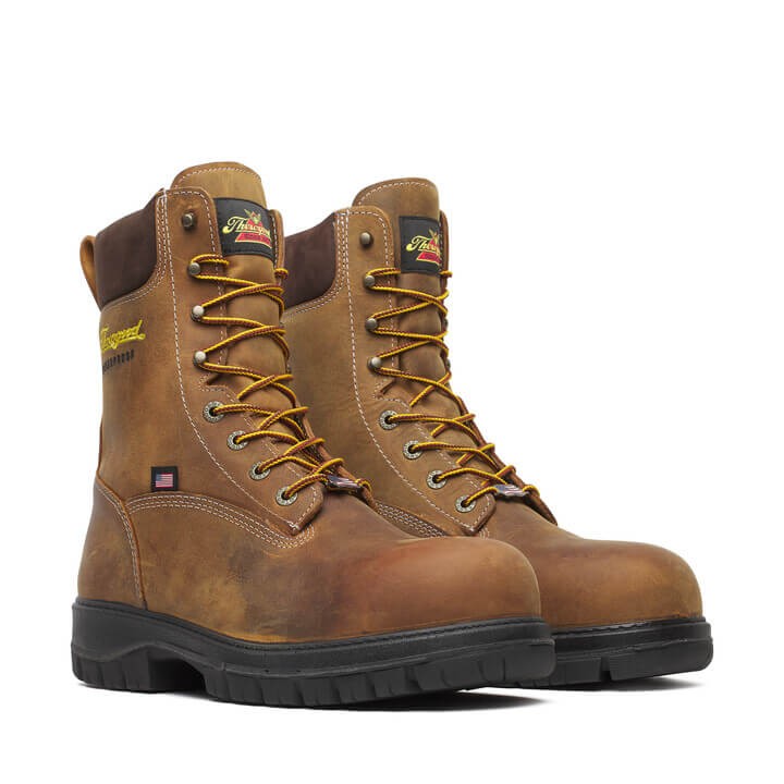 Genesis Series – 8′′ Chestnut – Nano Safety Toe – Waterproof