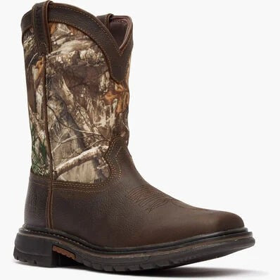 Rocky Big Kids' Ride FLX Realtree Waterproof Western Boot