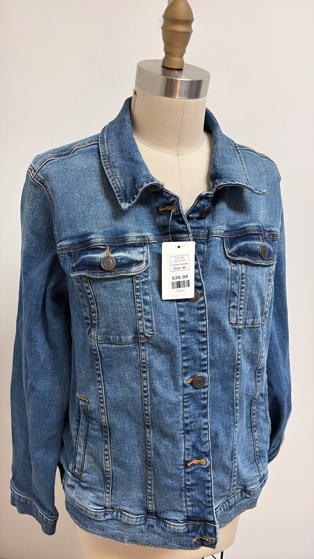 Lauren Conrad Denim Jacket, XL