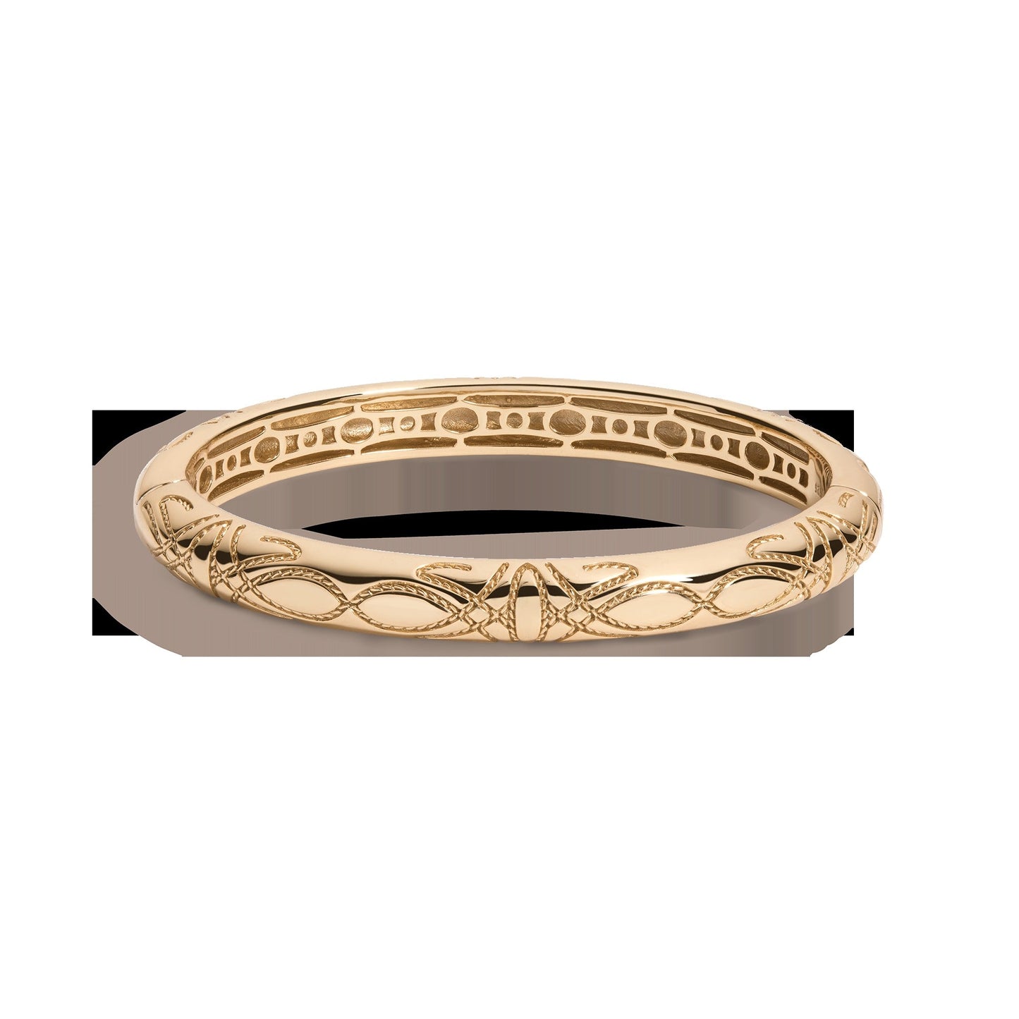 Aurate x Frye: Western Stitch Hinged Bracelet