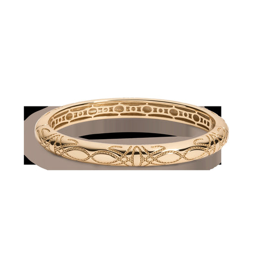 Aurate x Frye: Western Stitch Hinged Bracelet
