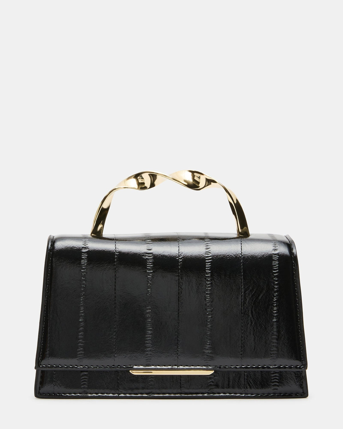 MARCY BAG BLACK EEL
