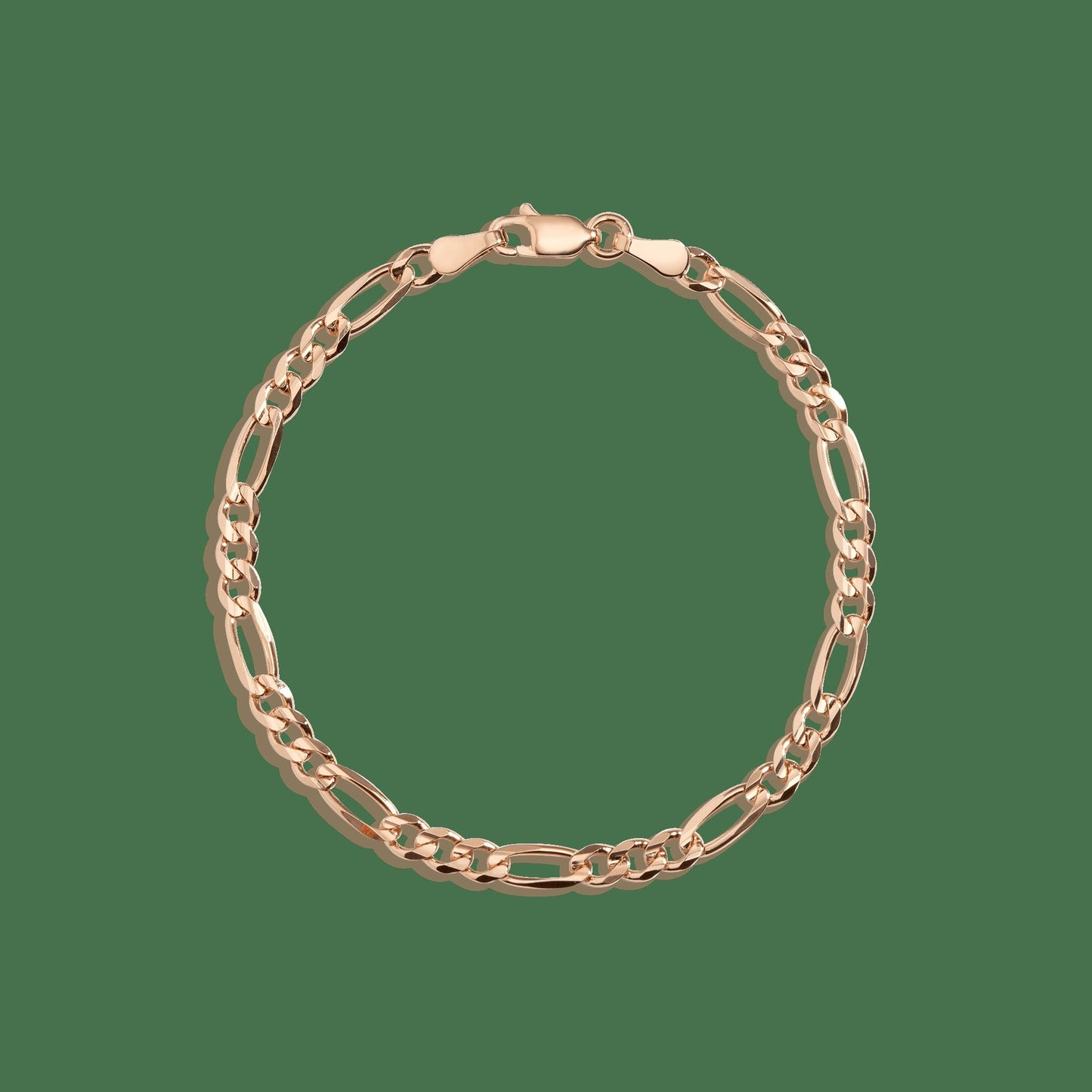 Large Gold Figaro Chain Anklet