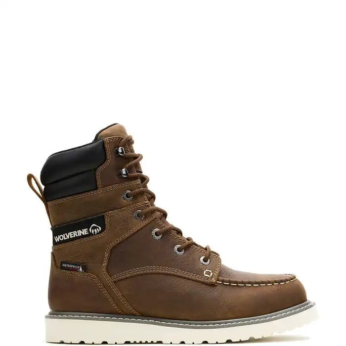 Men's Wolverine Trade Wedge 8" Moc-Toe Steel-Toe Work Boot