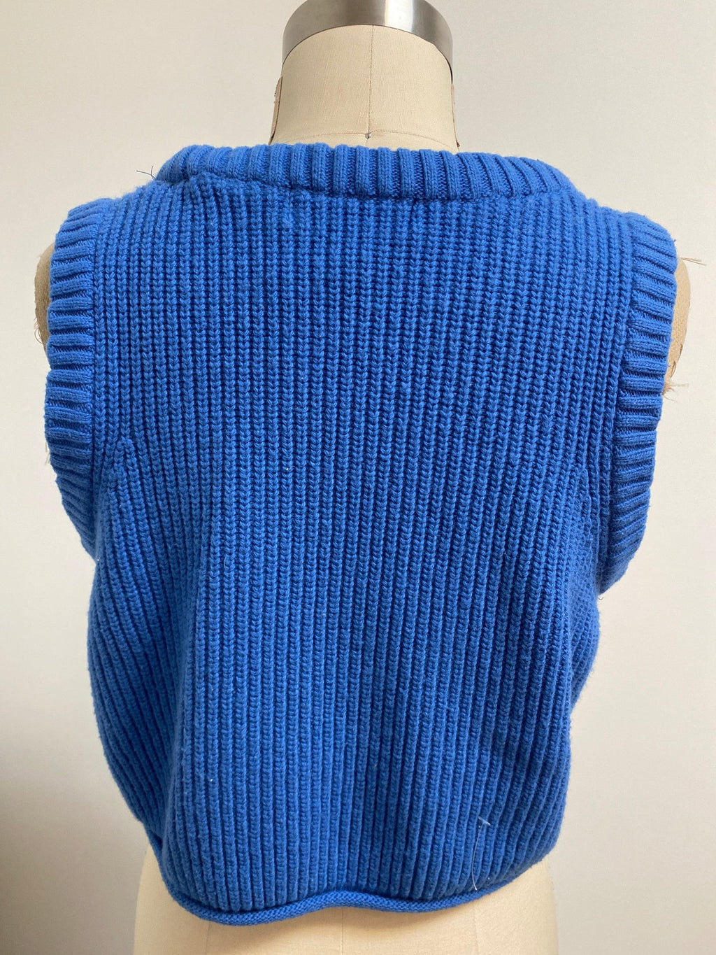 Olive Blue Sweater, M