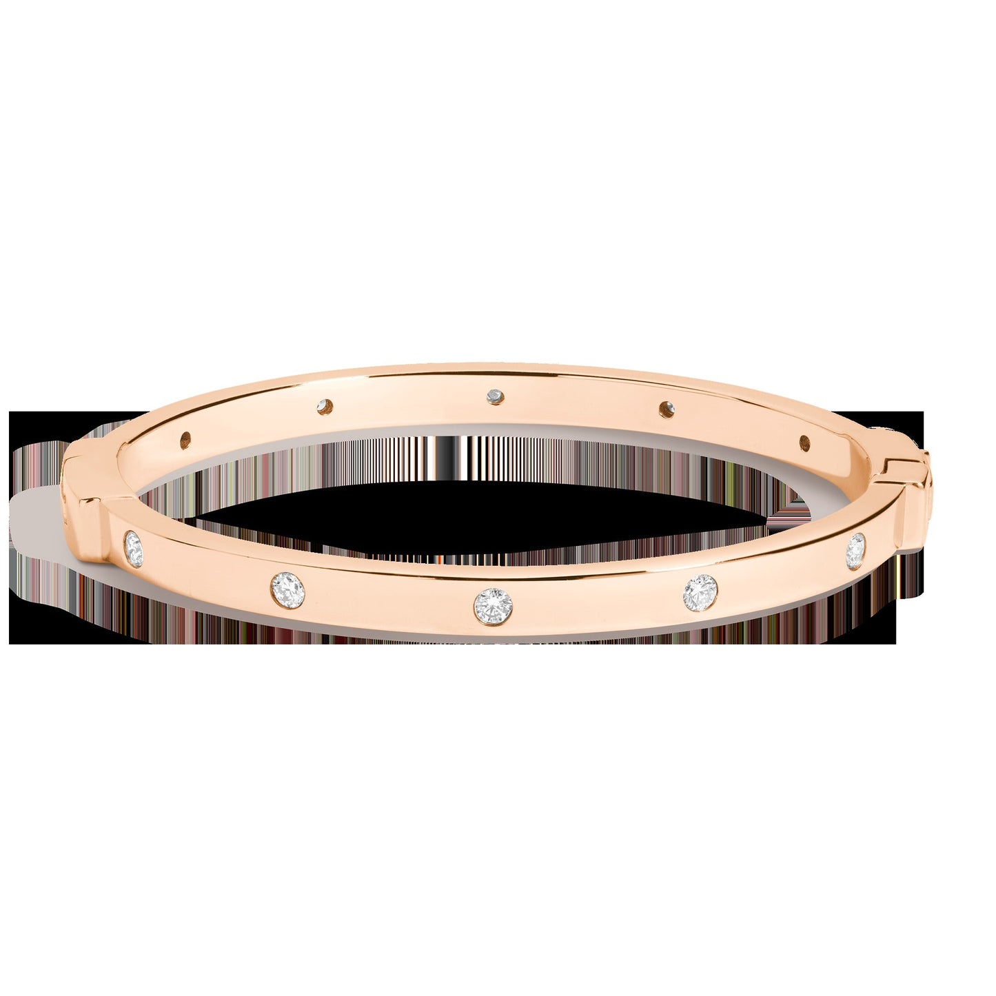 Lab Grown Diamond Station Cuff Bracelet
