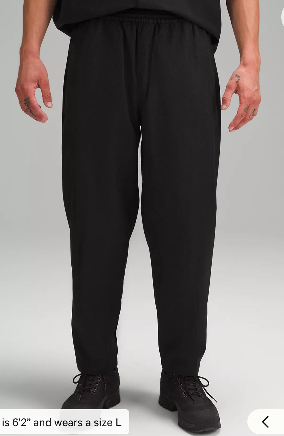 Lululemon Lab Jacquard Relaxed Taper Pant 27” (M)