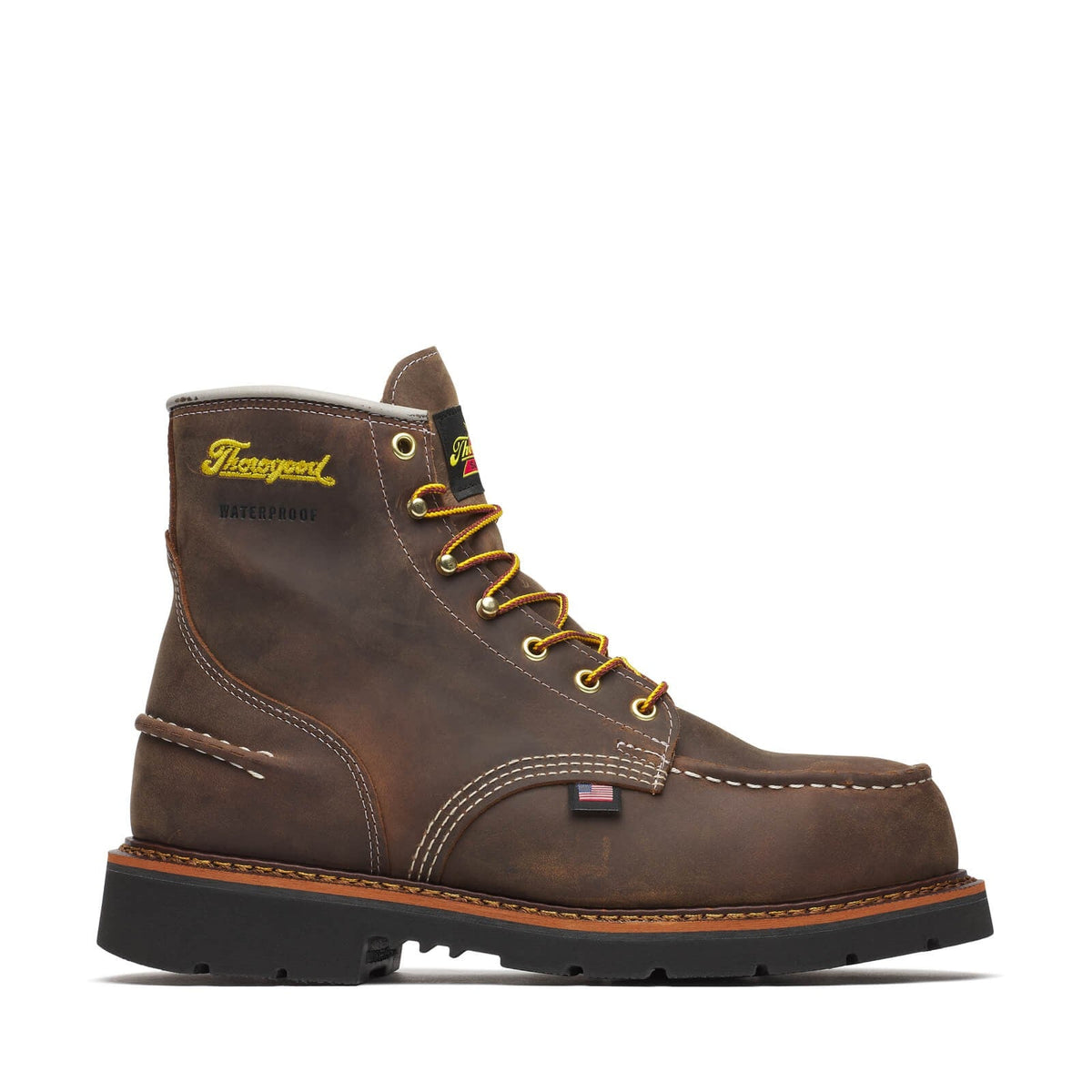 Thorogood 1957 Series – Waterproof Safety Toe – 6′′ Crazy Horse Moc Toe – MAXWear90TM