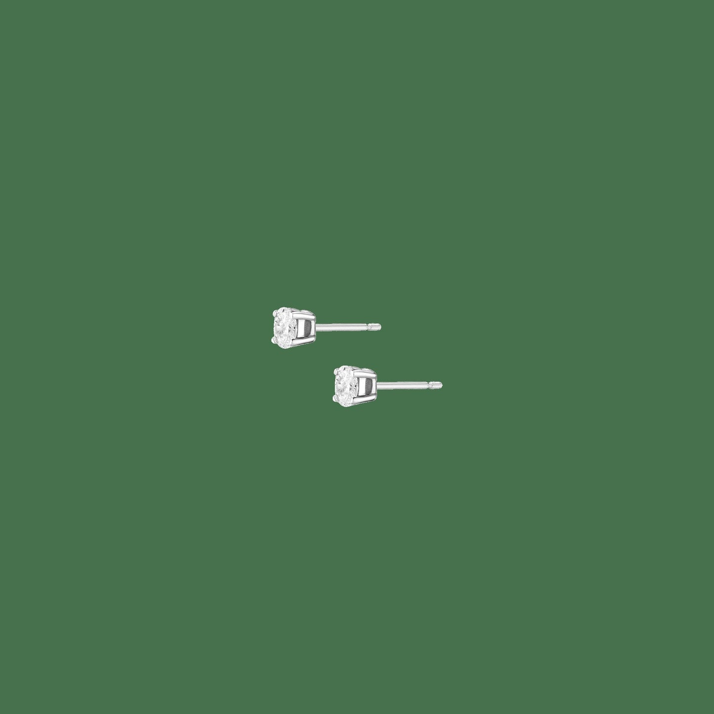 Oval Lab Grown Diamond Studs