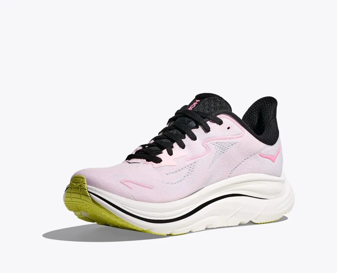HOKA W CLIFTON 10 1162031 CARNATION/STARLIGHT GLOW
