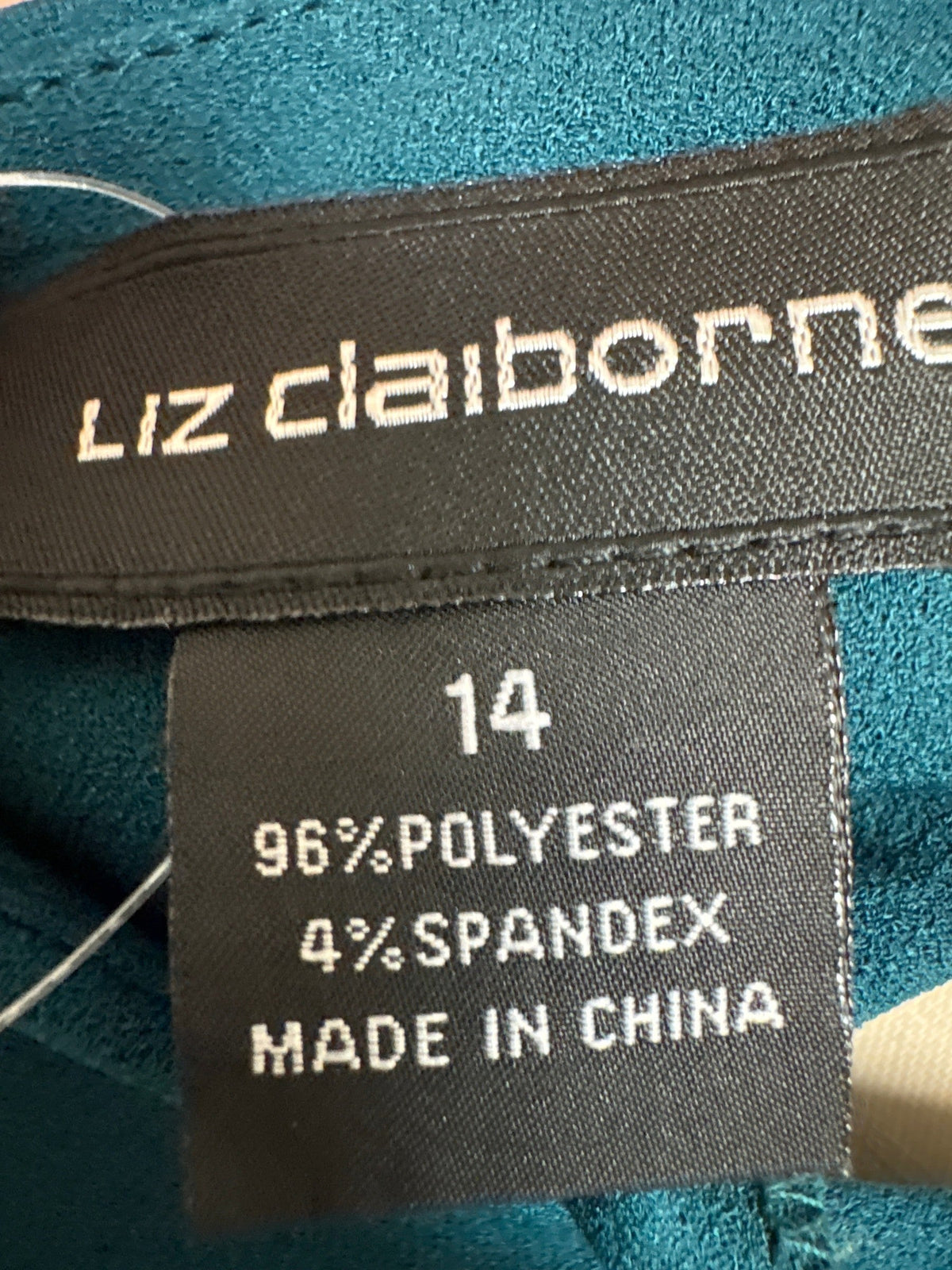 Liz Claiborne Teal Dress, 14