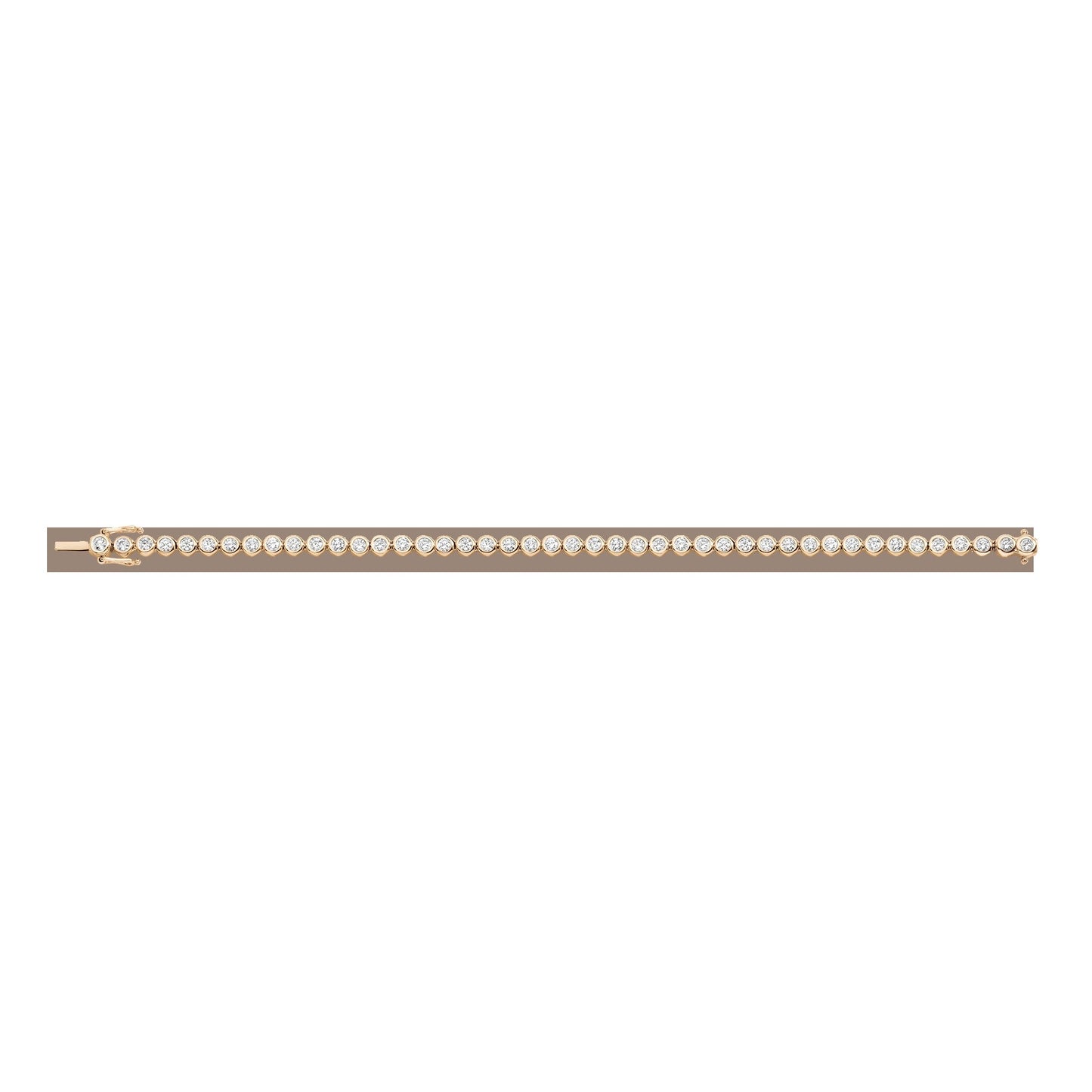 Lab Grown Diamond Bezel Tennis Bracelet