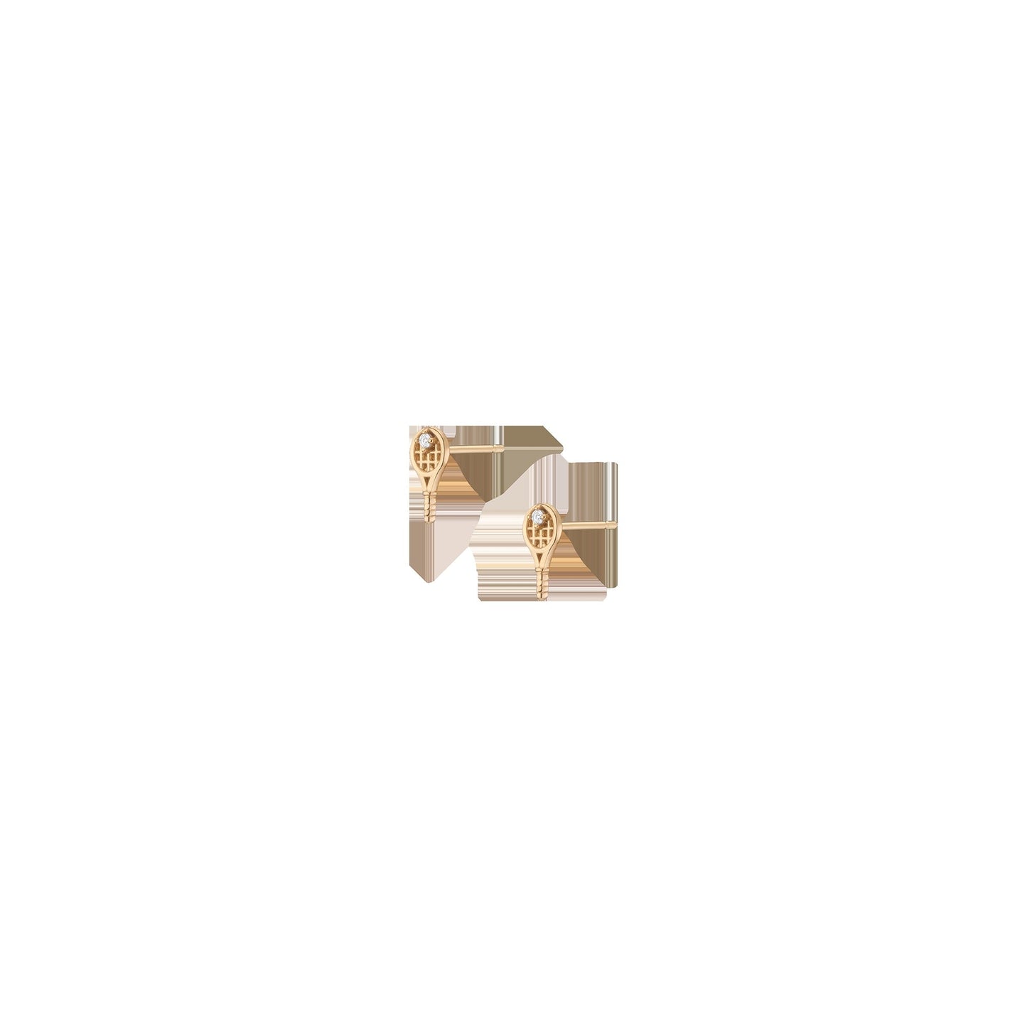 Aurate x Wilson: Tennis Racket Earrings