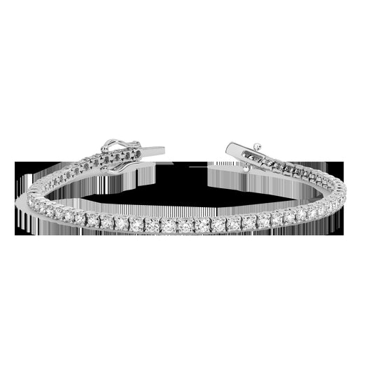 4ct Lab Grown Diamond Tennis Bracelet
