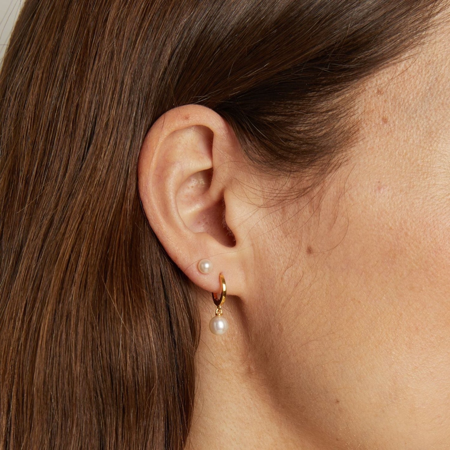 Pearl Earring Stack