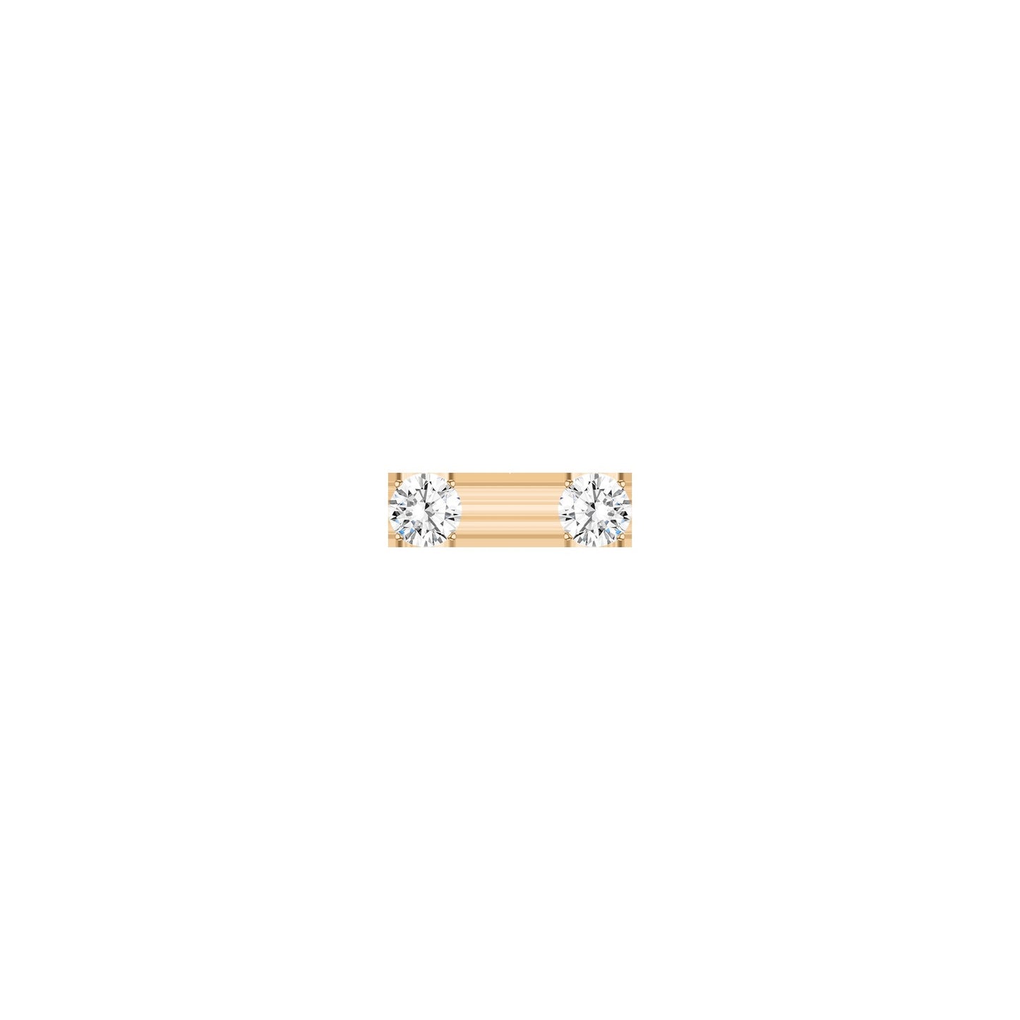 Luxury Round Lab Grown Diamond Studs