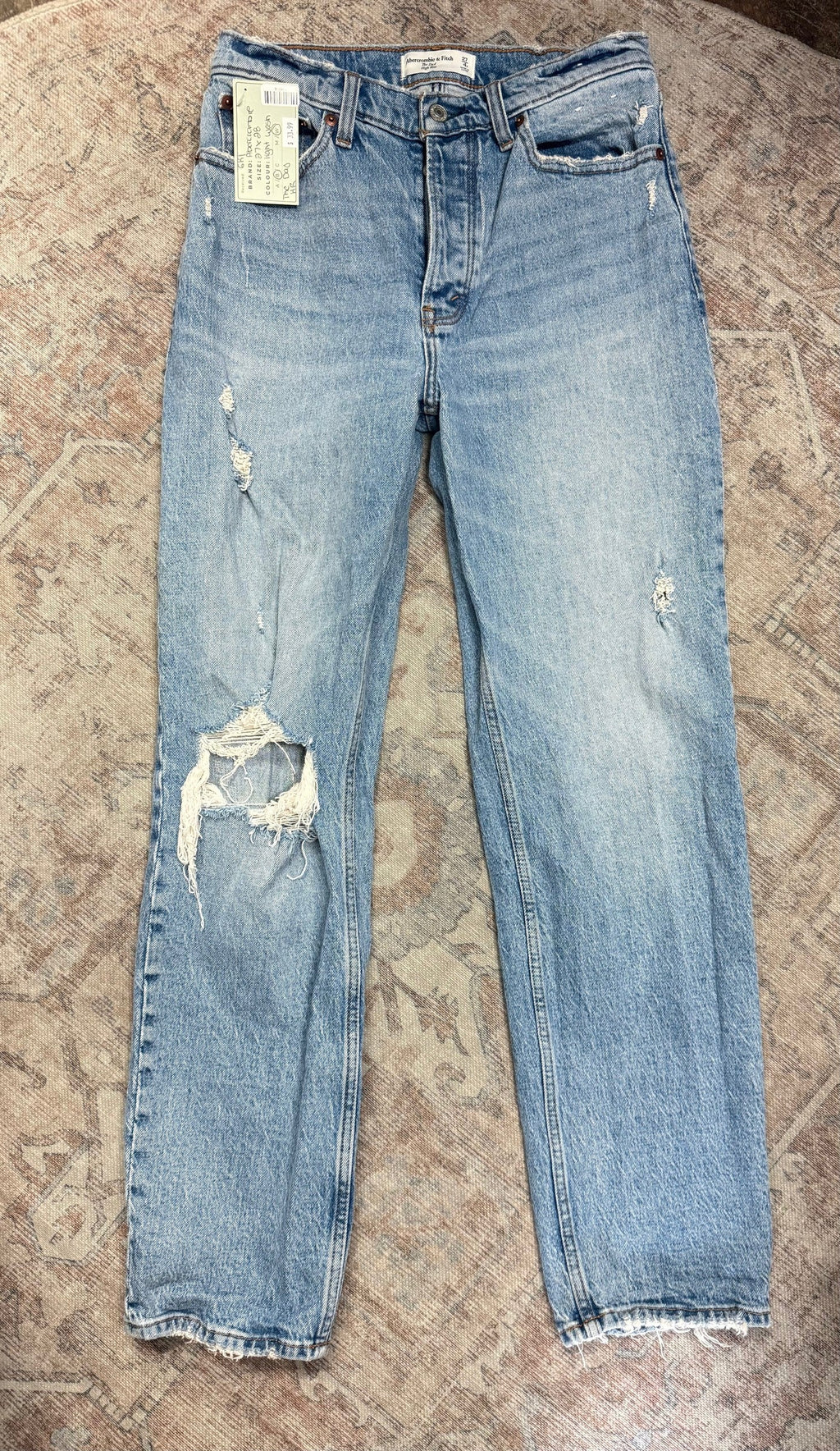 Abercrombie The Dad HR Jeans (27x28)