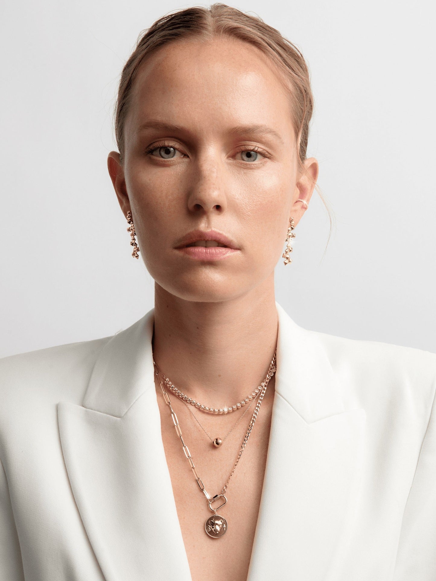 AURATE X KERRY: Lioness Pendant Necklace