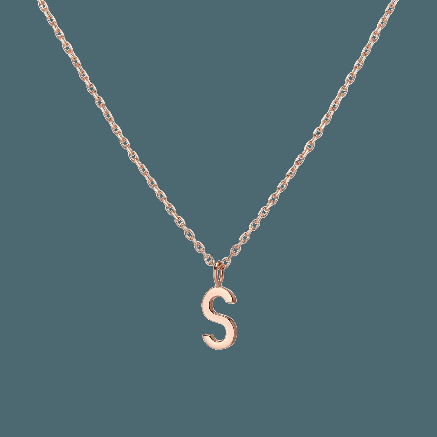 Classic Gold Letter Necklace
