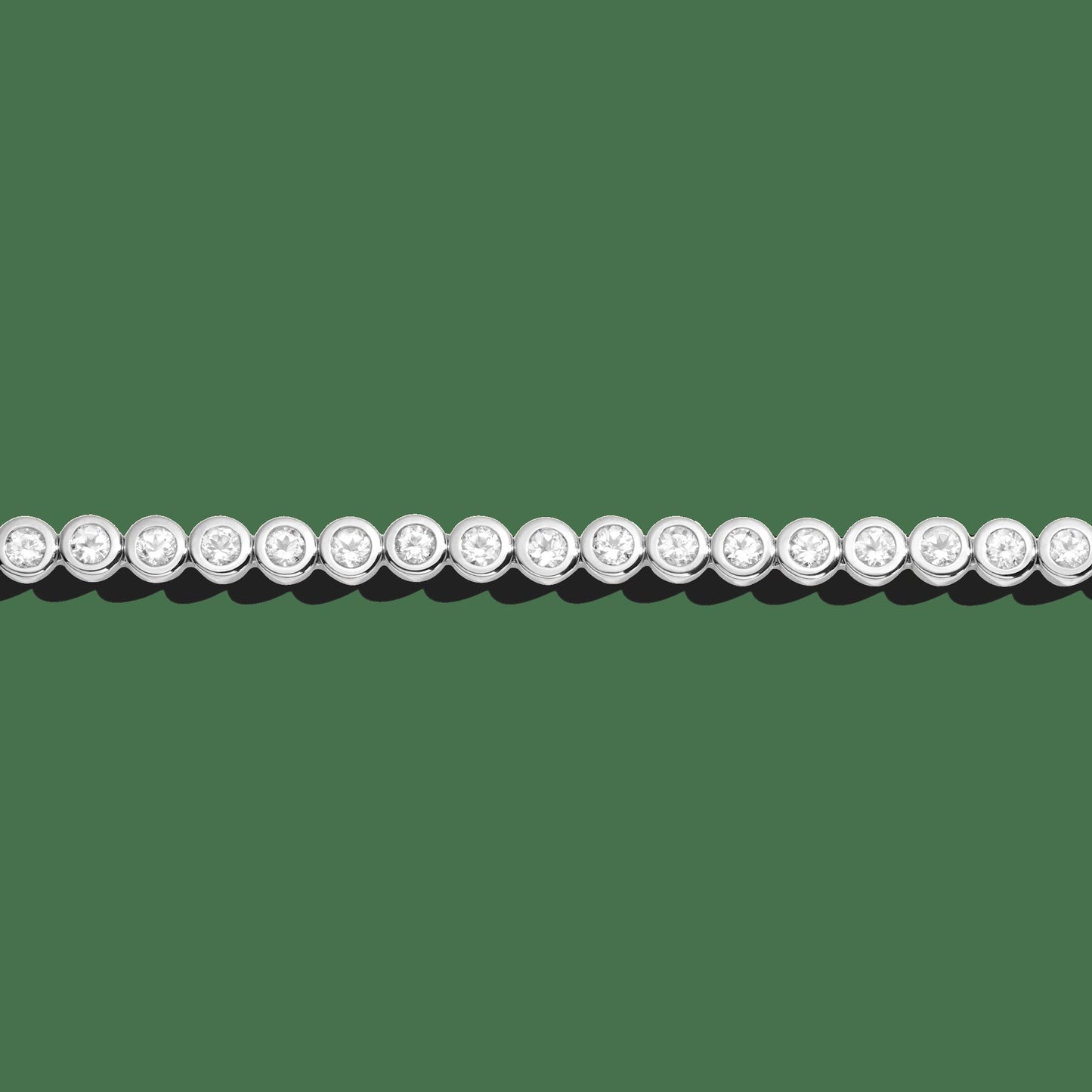 Diamond Bezel Tennis Bracelet