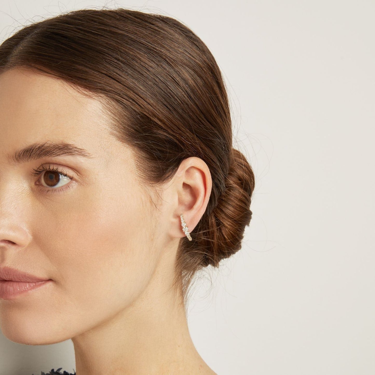 Lab Grown Diamond Eternity Stud Earrings