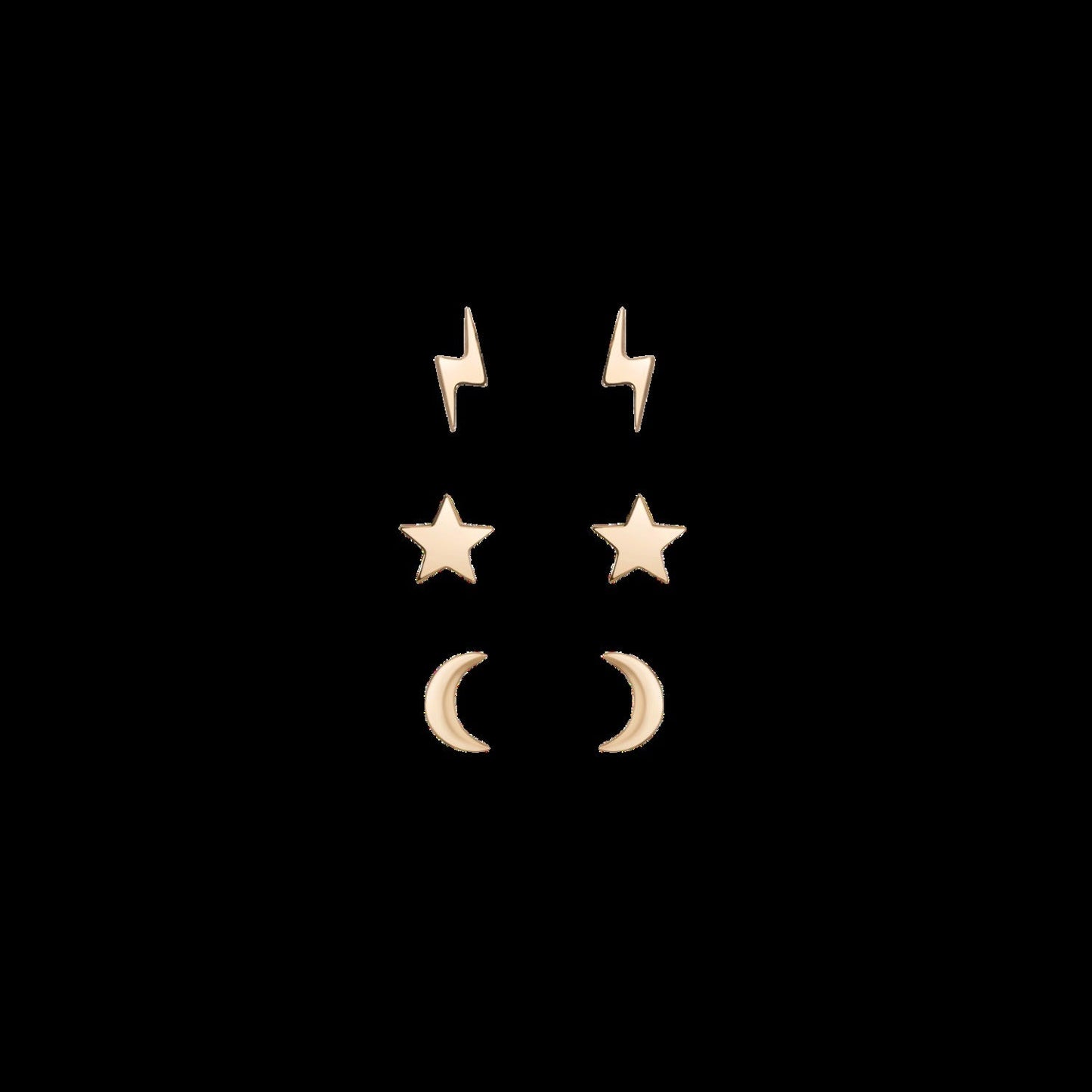 Celestial Stud Earring Set