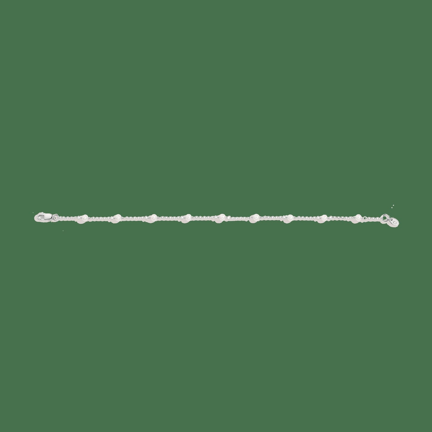 Classic Pearl Station Bracelet