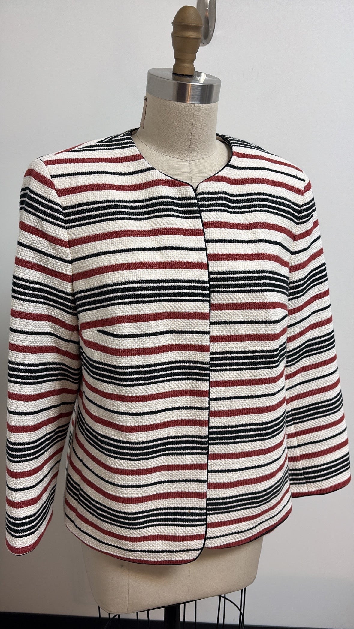 Anne Klein Open Front Jacket, 14