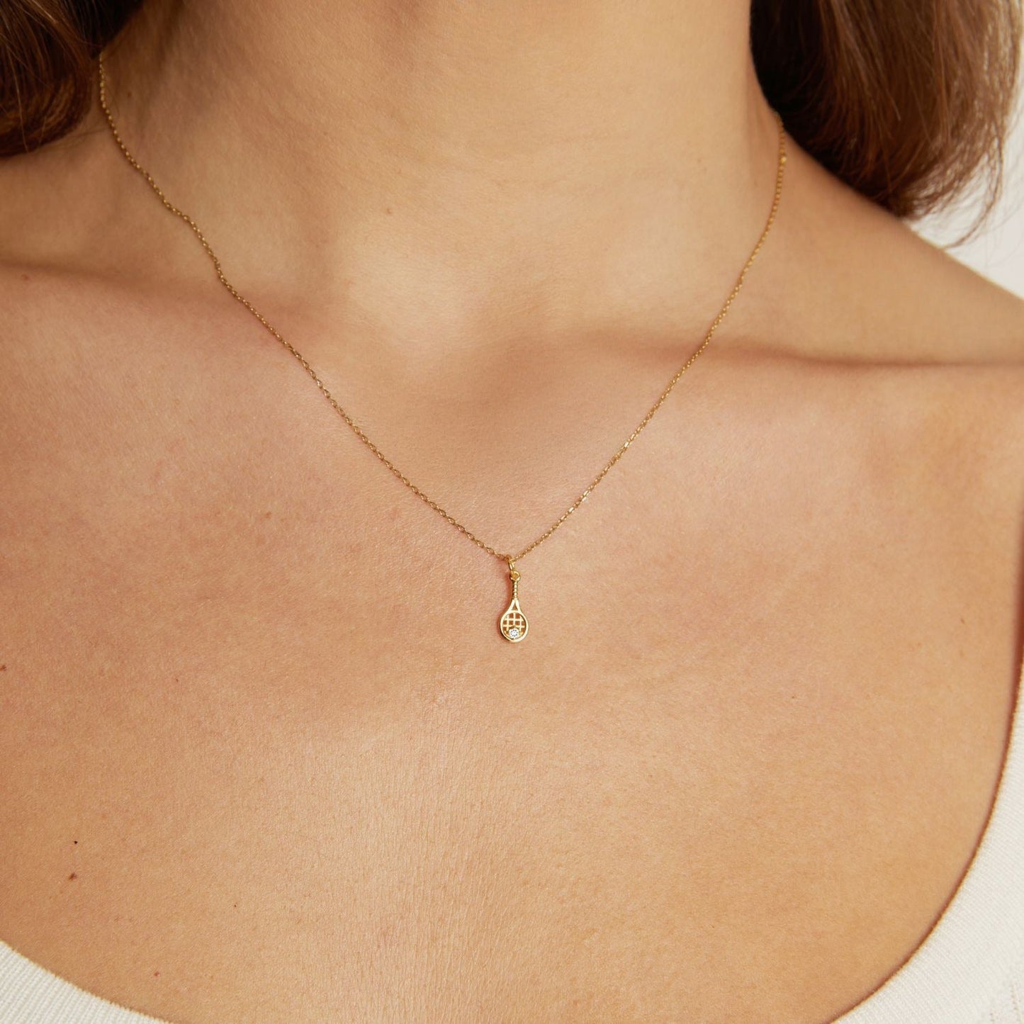 Aurate x Wilson: Tennis Racket Charm