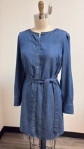 Loft Chambray Dress, M