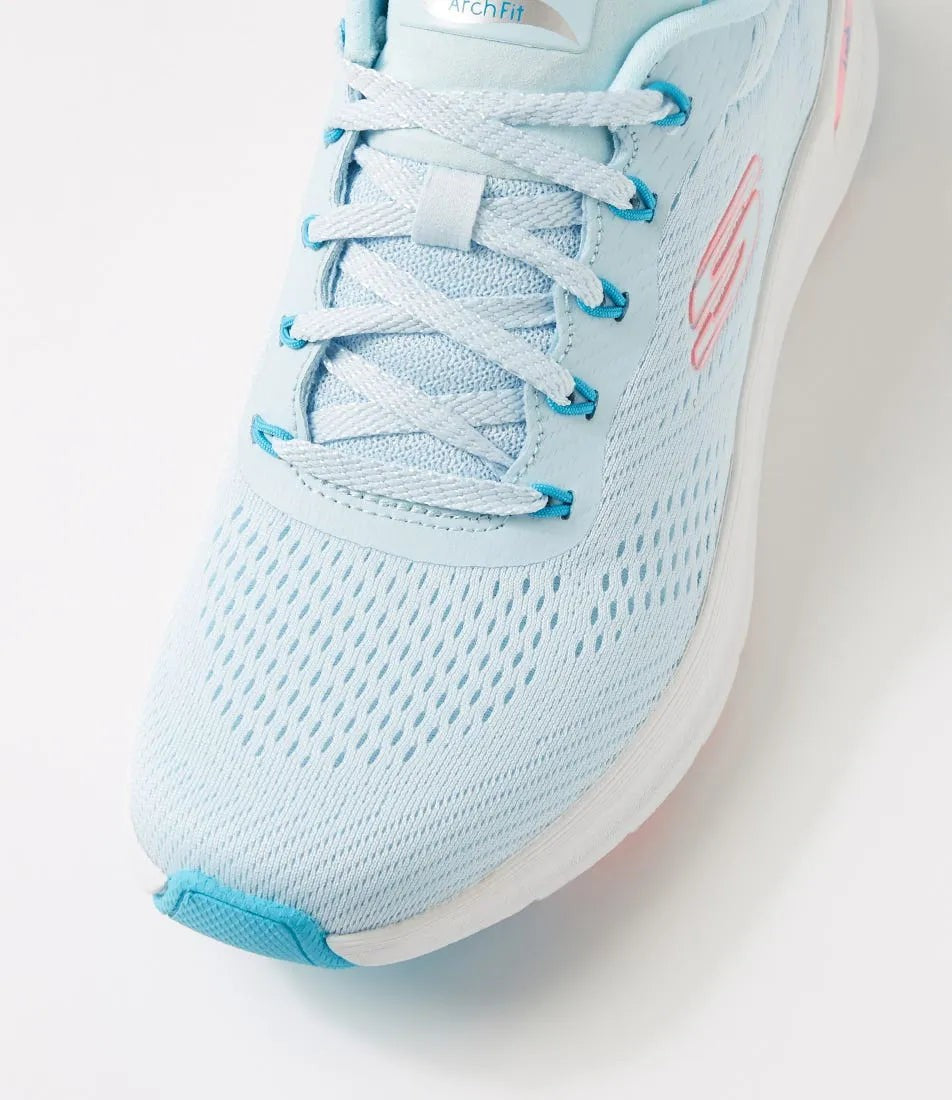 SKECHERS 150051 ARCHFIT 2.0 BIG LEAGUE LIGHT BLUE MULTI