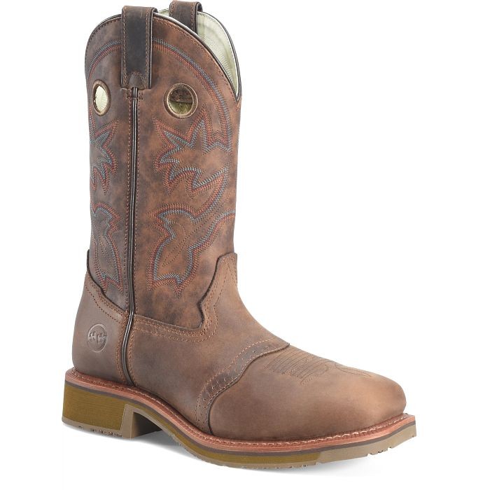 Double H Antonio 12” Wide Square Composite Toe Roper