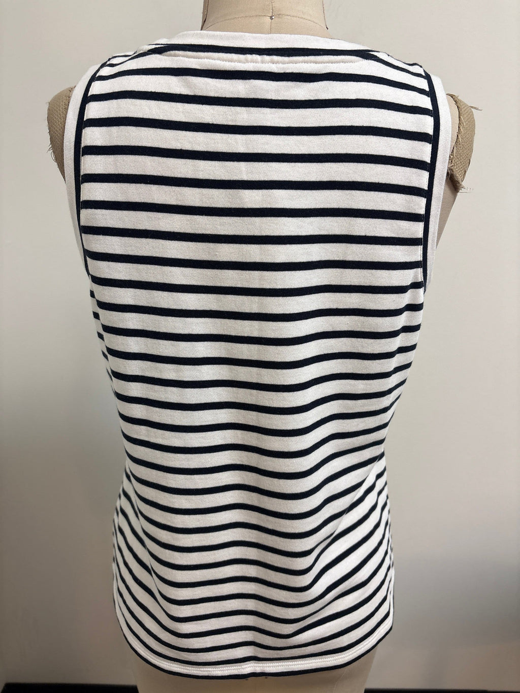 New Talbots Stripe Top, M