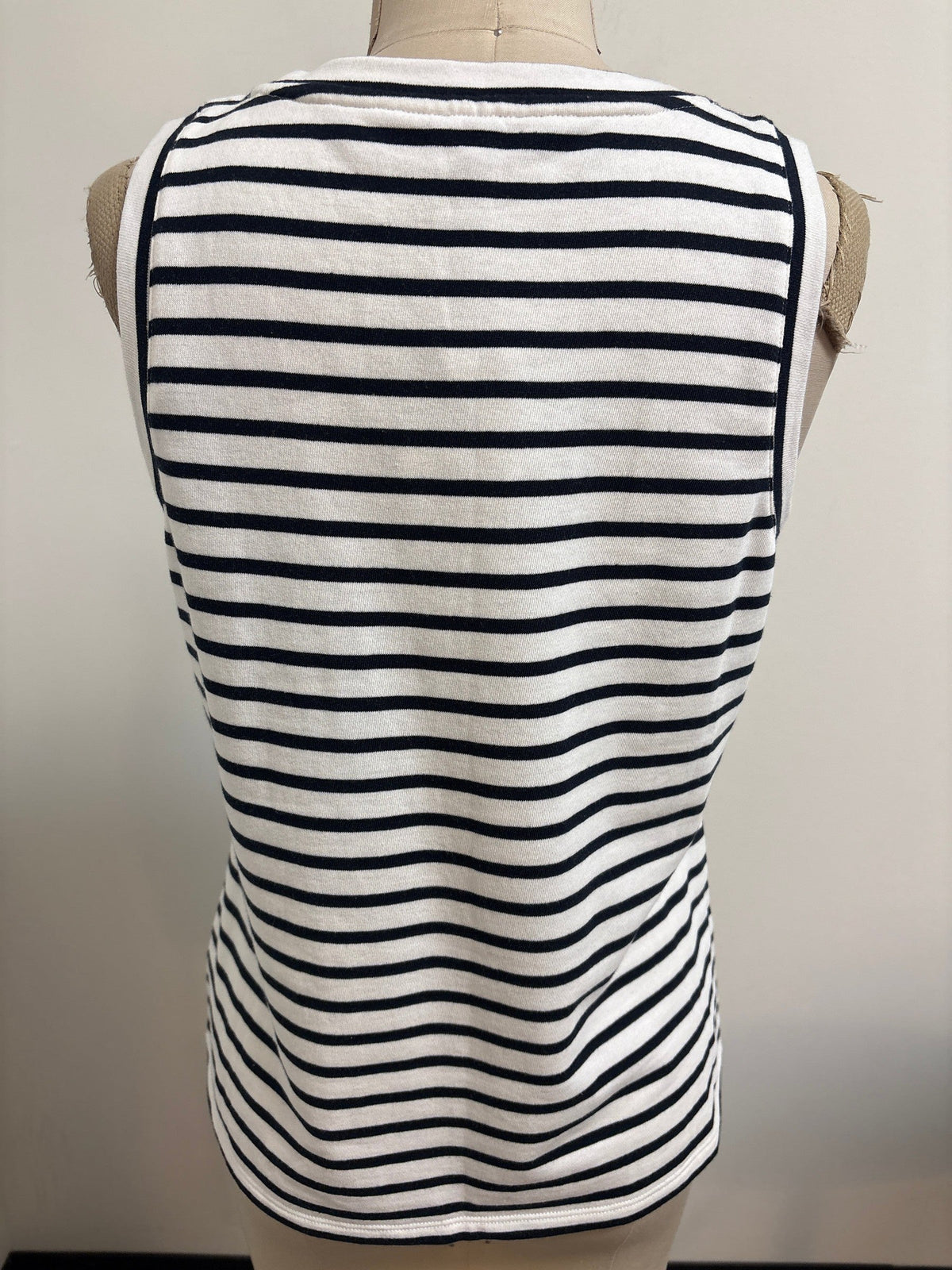 New Talbots Stripe Top, M